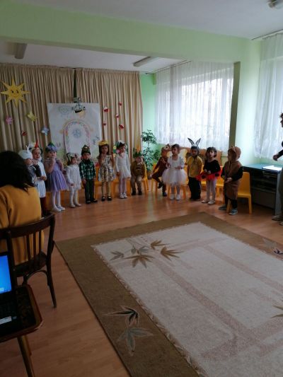 Пролетно тържество на група "Мечо Пух" - ДГ 149 Зорница - София, Сердика